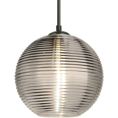 Kristall 8 1 Light Black Cord Pendant Ceiling Light