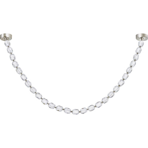 Forever Seduction LED 103.25 inch Polished Nickel Modular Pendant Ceiling Light, Driver in Canopy