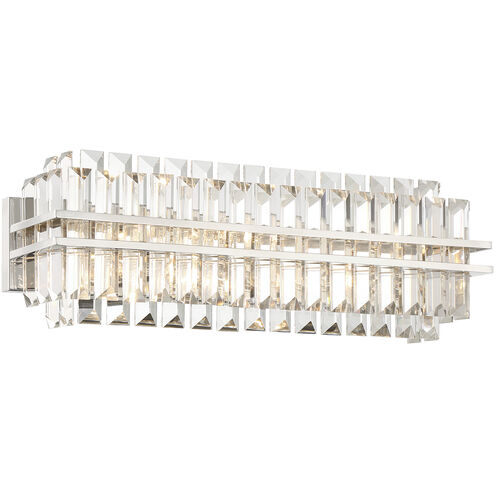 Hayes Sconce Wall Light in Polished Nickel