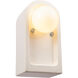 Ambiance Collection 1 Light 4.75 inch Matte White Wall Sconce Wall Light