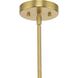 Haas 4 Light 16.5 inch Brushed Bronze Chandelier Ceiling Light, Design Series