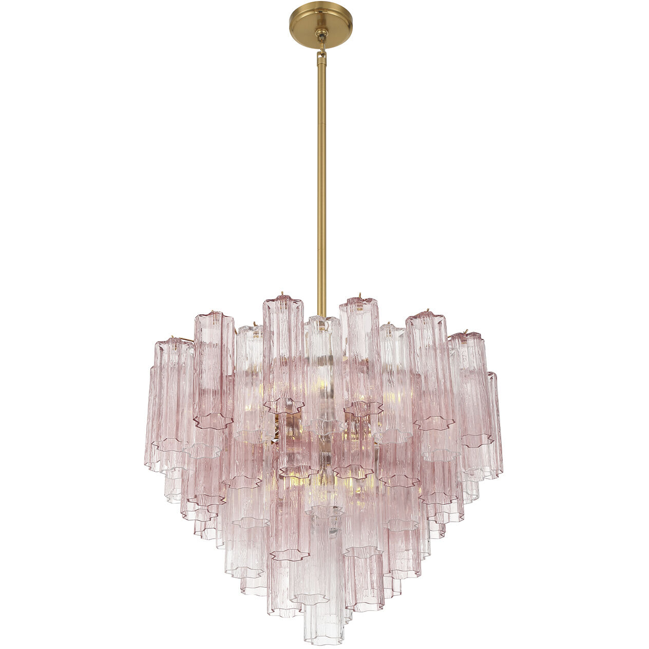 Addis 12 Light 26.75 inch Aged Brass Chandelier Ceiling Light in Spring