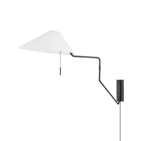 Aisa 1 Light 12 inch Old Bronze Plug-In Sconce Wall Light