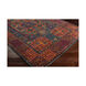 Dolores 96 X 60 inch Dark Green/Dark Red/Saffron/Burnt Orange/Navy Rugs, Rectangle