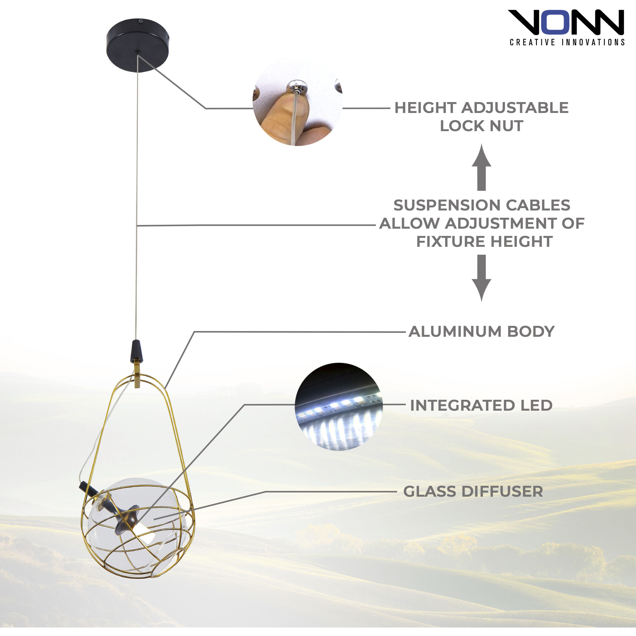 Artisan Collection/FIRENZE Series 7.25 inch Antique Brass Pendant Ceiling Light