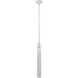 Zigrina 1 Light 5.13 inch Matte White Pendant Ceiling Light