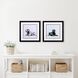 Animals Collection Green Framed Art