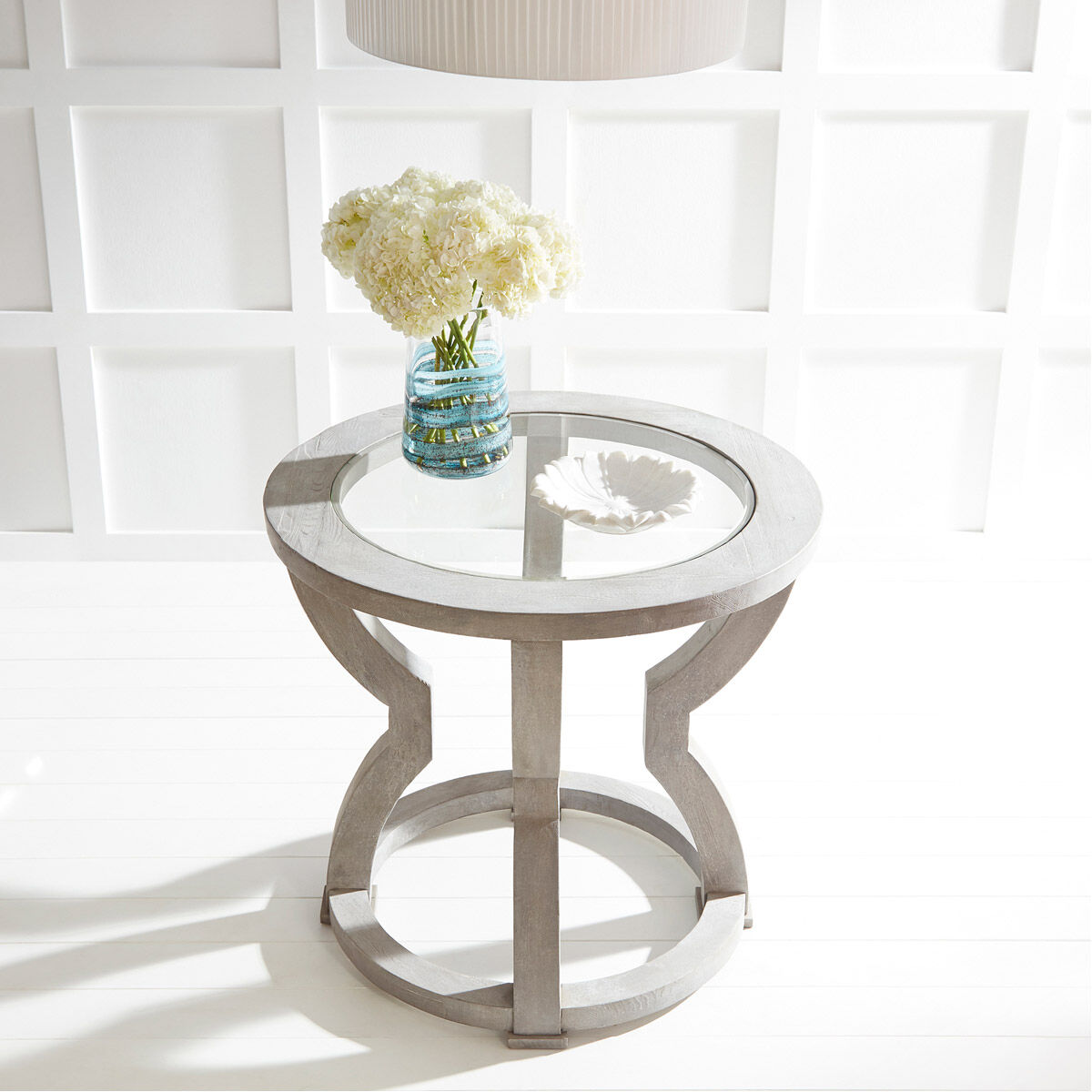 Pantheon 38 inch White Pine Foyer Table