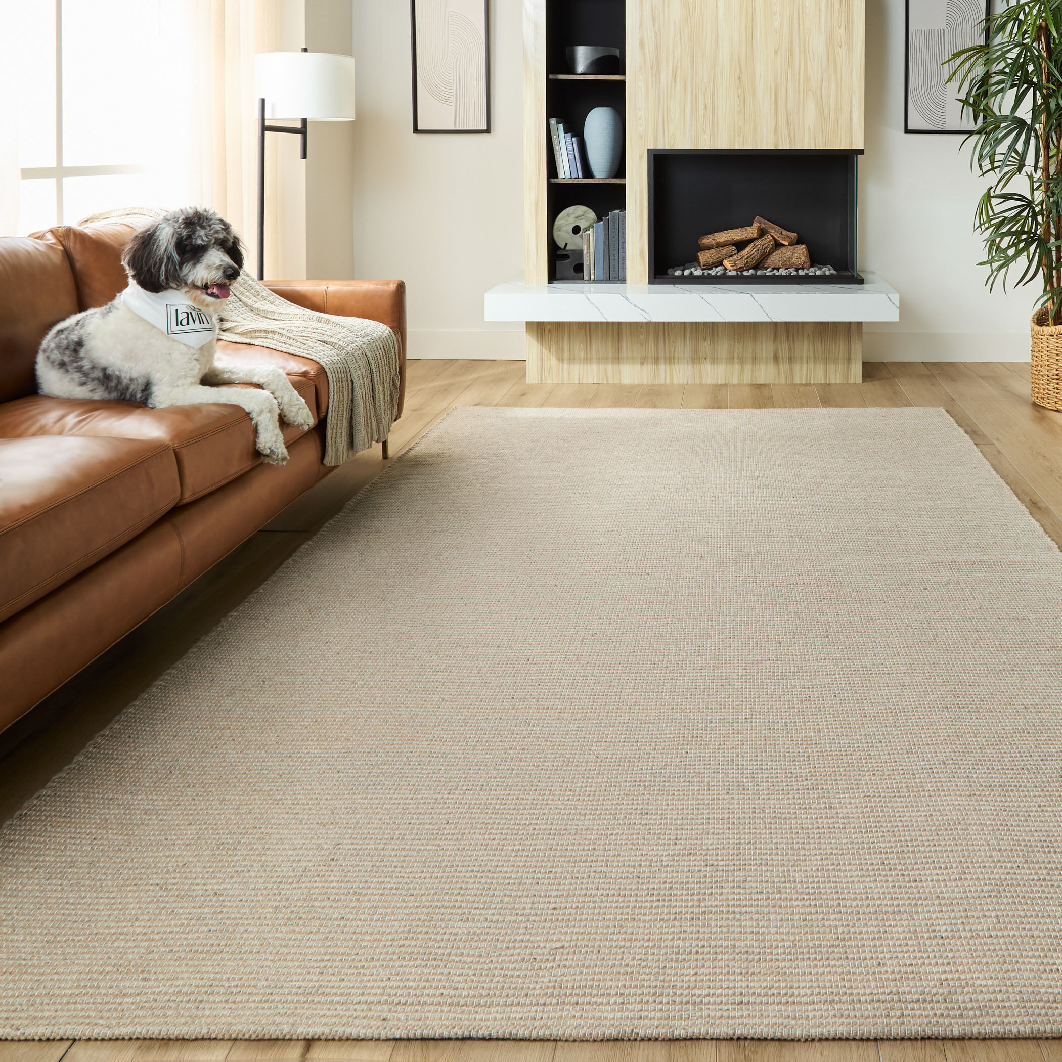 Saira 114 X 79 inch Neutral Rug in 6 x 9