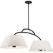 Headington 6 Light 48 inch Coal Island Light Ceiling Light