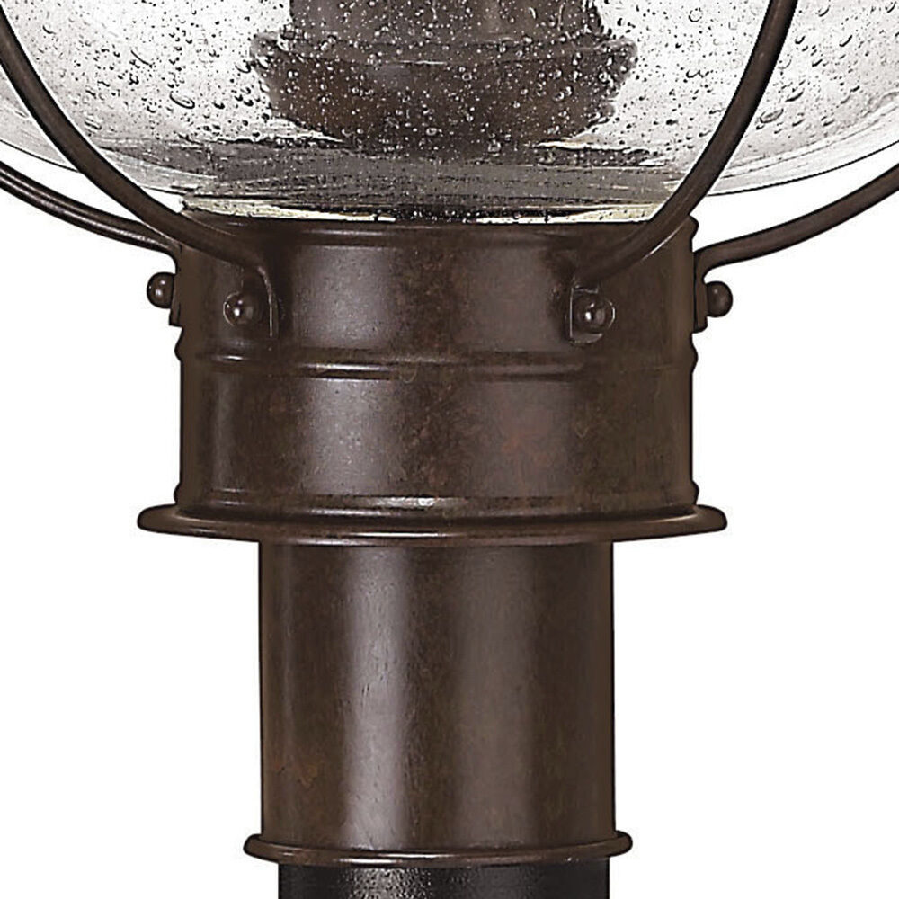 Cape Cod 4 Light 23.75 inch Sienna Bronze Outdoor Post Mount Lantern, Extra Large