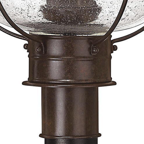 Cape Cod 4 Light 23.75 inch Sienna Bronze Outdoor Post Mount Lantern, Extra Large