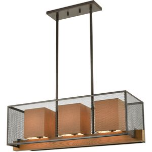 Crossbeam Linear Chandelier Ceiling Light