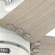 Burton 52 inch Fresh White with Light Oak Blades Outdoor Ceiling Fan
