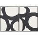 Circulos Matte100 and Hand Painted100 Framed Art
