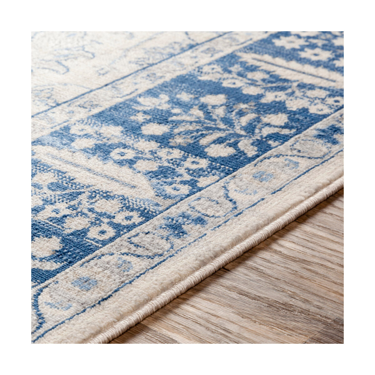 Monaco 36 X 24 inch Navy/Bright Blue/Cream/Silver Gray/Medium Gray Rugs