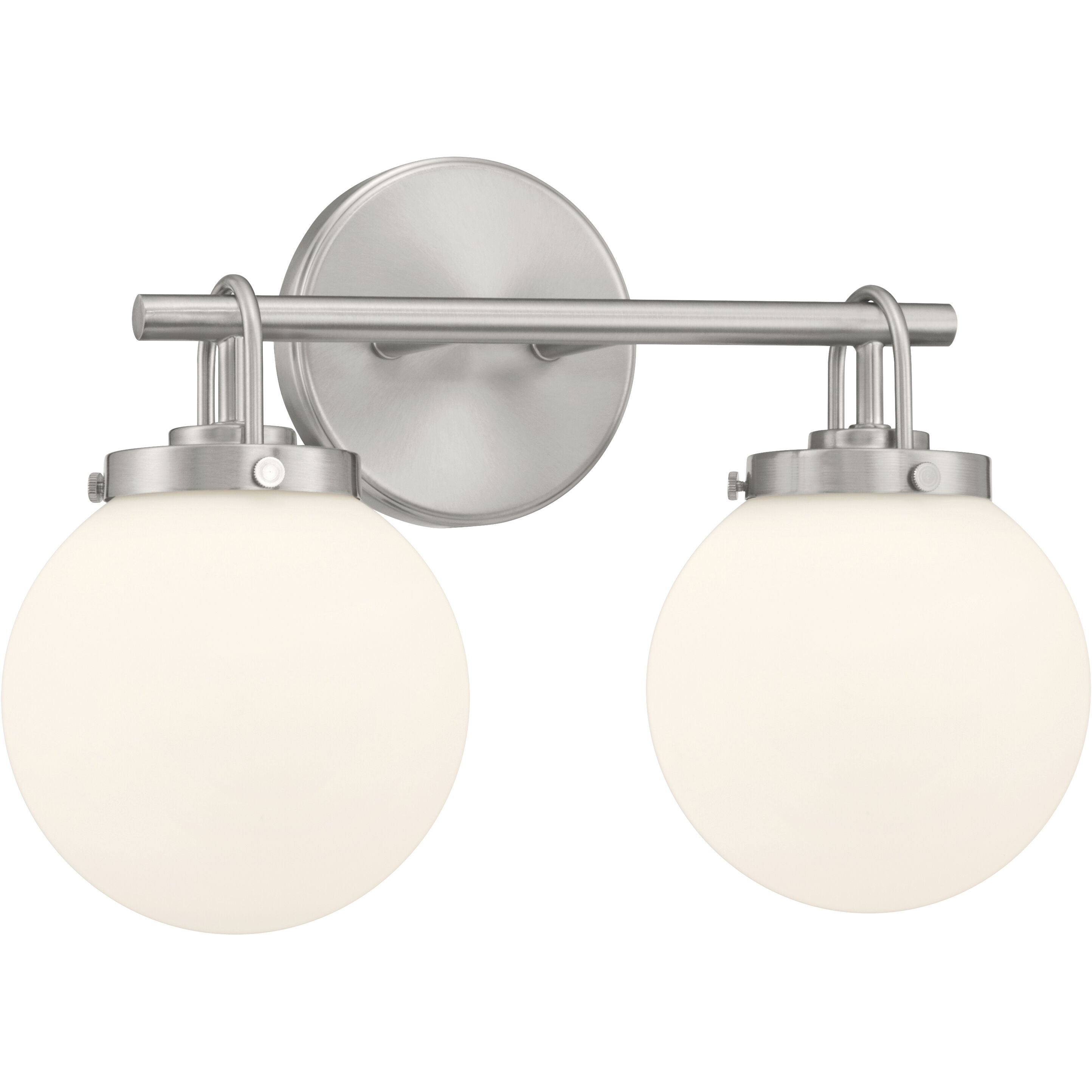Ortesa 2 Light 15 inch Brushed Nickel Vanity Wall Light