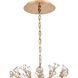Vera 38 Light 25 inch Gold Pendant Ceiling Light