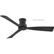 Iver 56 inch Matte Black Fan, Coastal Elements