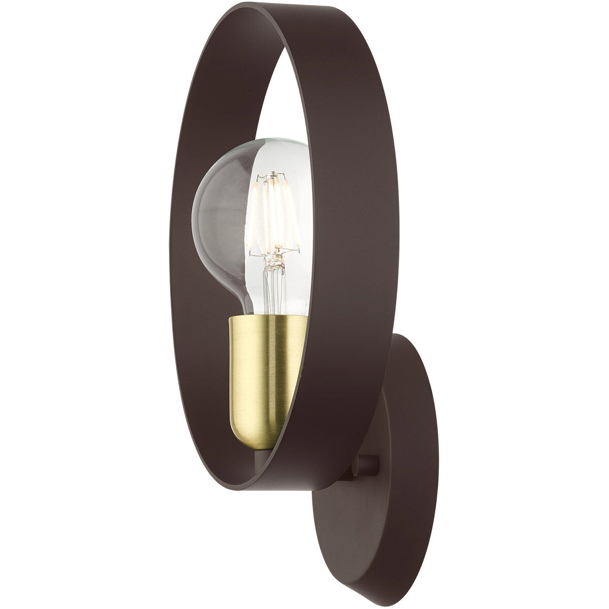 Modesto 1 Light 9 inch Bronze ADA ADA Single Sconce Wall Light