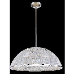 Doma 26 inch Polished Nickel Pendant Ceiling Light