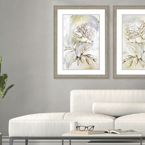 Beauty Within Beige and Brown and Neutral and Sepia Framed Art