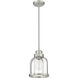 Burren 1 Light 8.75 inch Brushed Nickel Pendant Ceiling Light