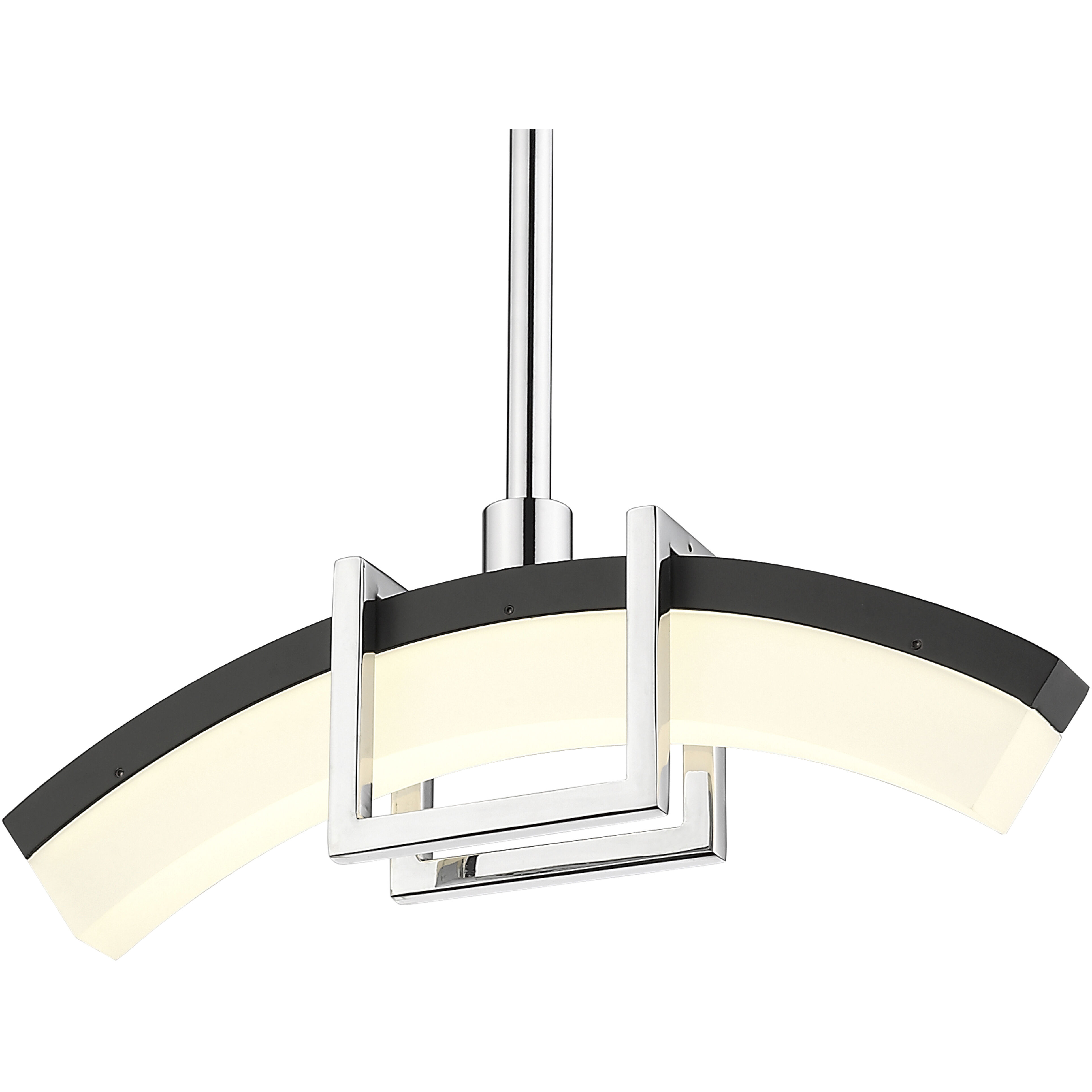 Arc LED 5.5 inch Chrome Pendant Ceiling Light