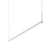 Thin-Line LED 72 inch Satin White Pendant Ceiling Light
