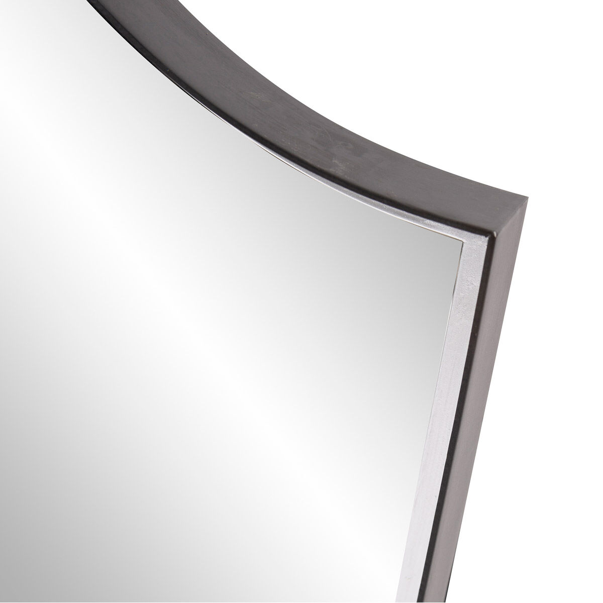 Gentry 41 X 29 inch Graphite Wall Mirror
