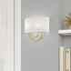 Stratton 2 Light 13 inch Soft Gold ADA Wall Sconce Wall Light