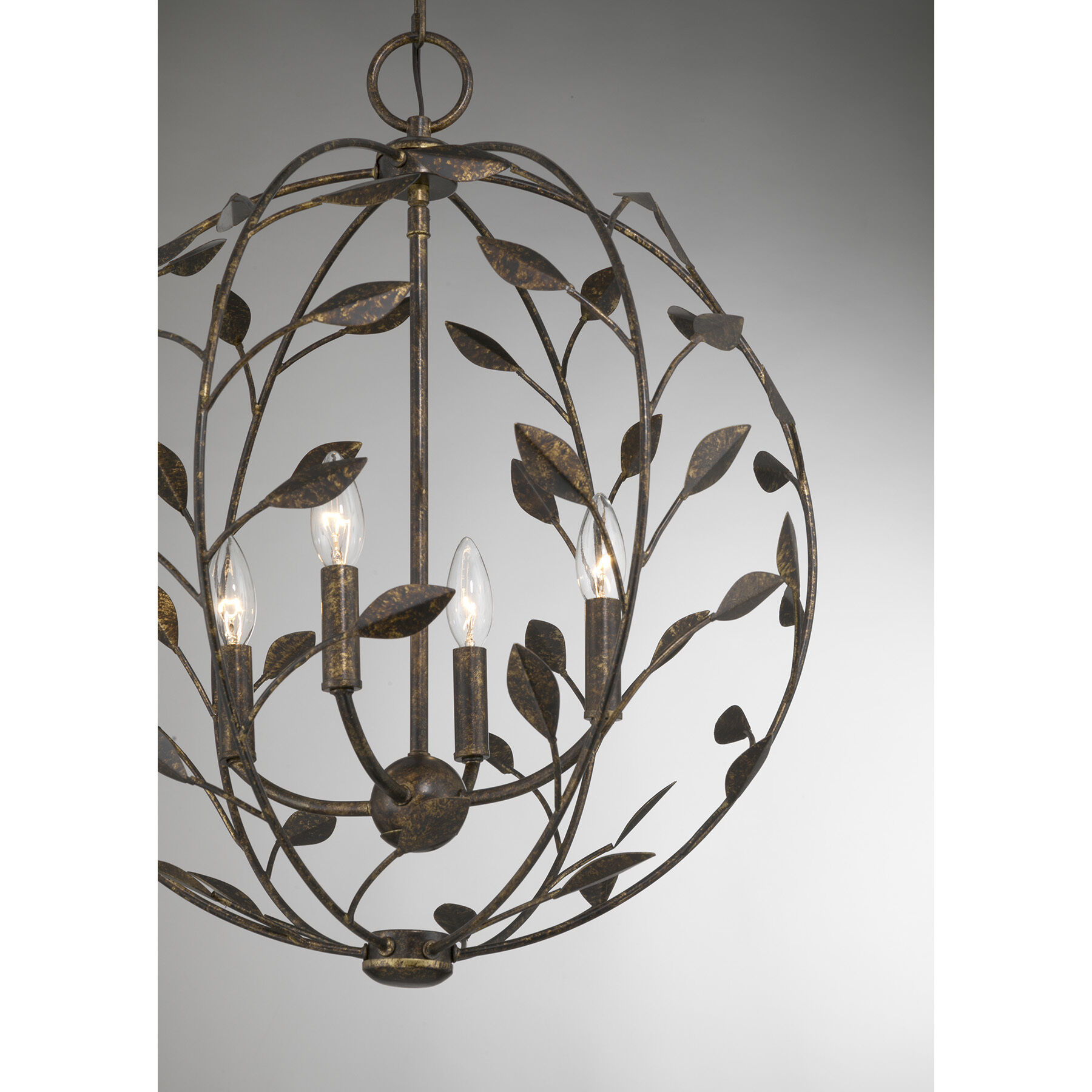 Laska 4 Light 20 inch Enchanted Bronze Pendant Ceiling Light