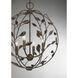 Laska 4 Light 20 inch Enchanted Bronze Pendant Ceiling Light