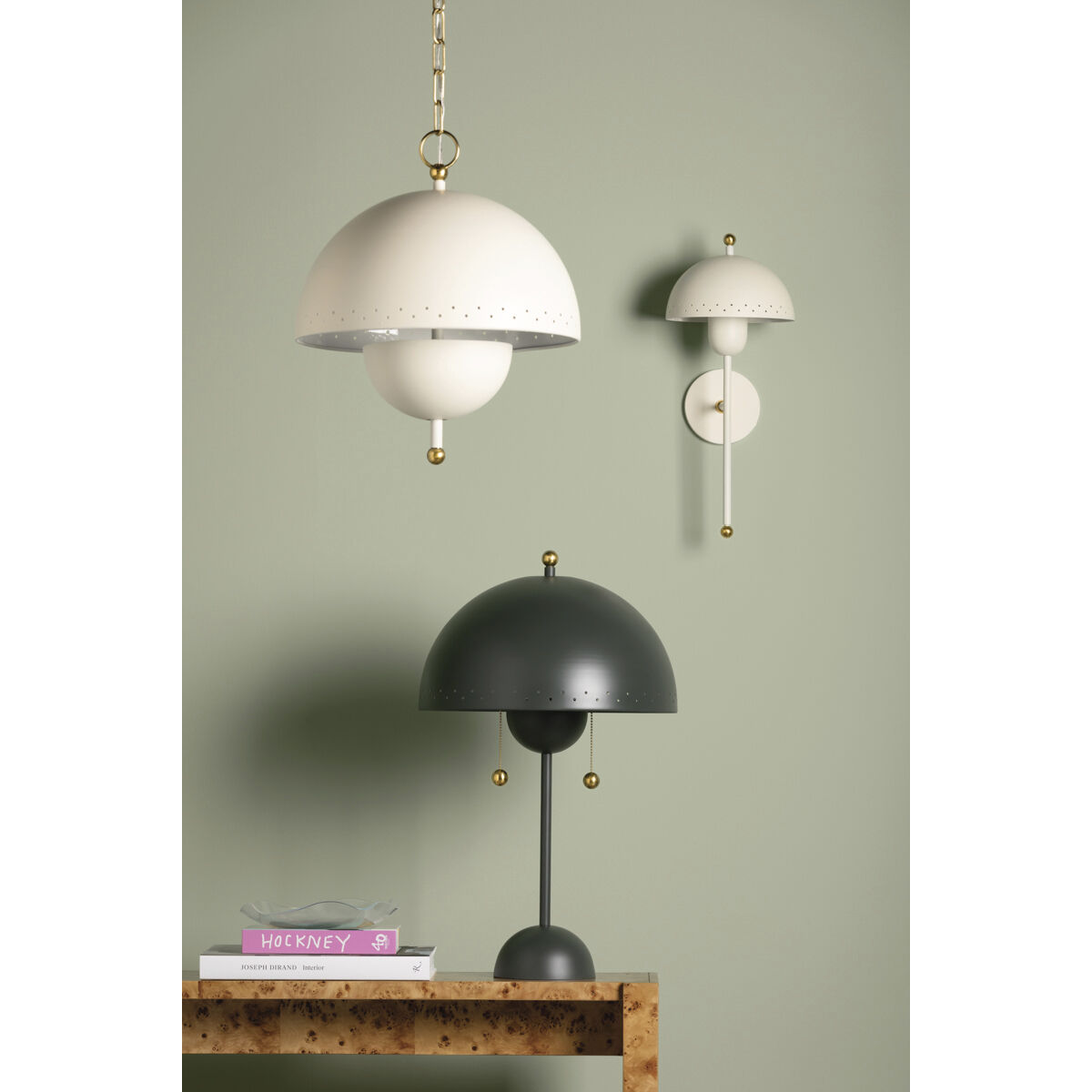 Jojo 1 Light 7.75 inch Aged Brass/Soft White Wall Sconce Wall Light