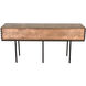 Zodiac 73 X 20.5 inch Dark Walnut Sideboard