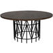 Silberman 60 X 60 inch Dark Walnut Dining Table