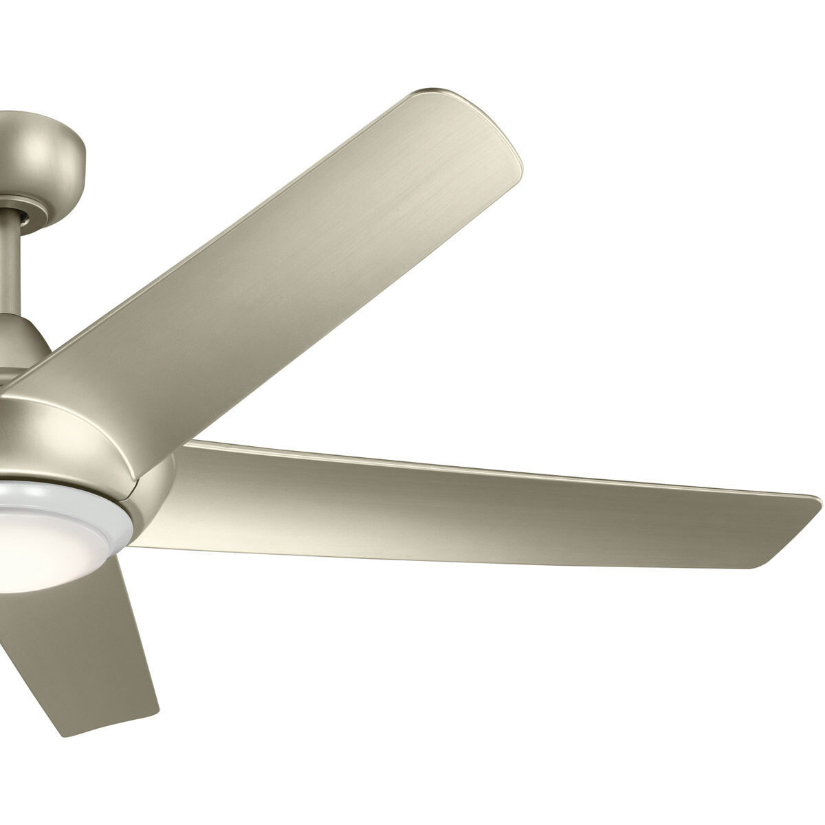 Kapono 52 inch Brushed Nickel Ceiling Fan