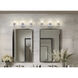 Andree Vanity Wall Light in Brushed Nickel