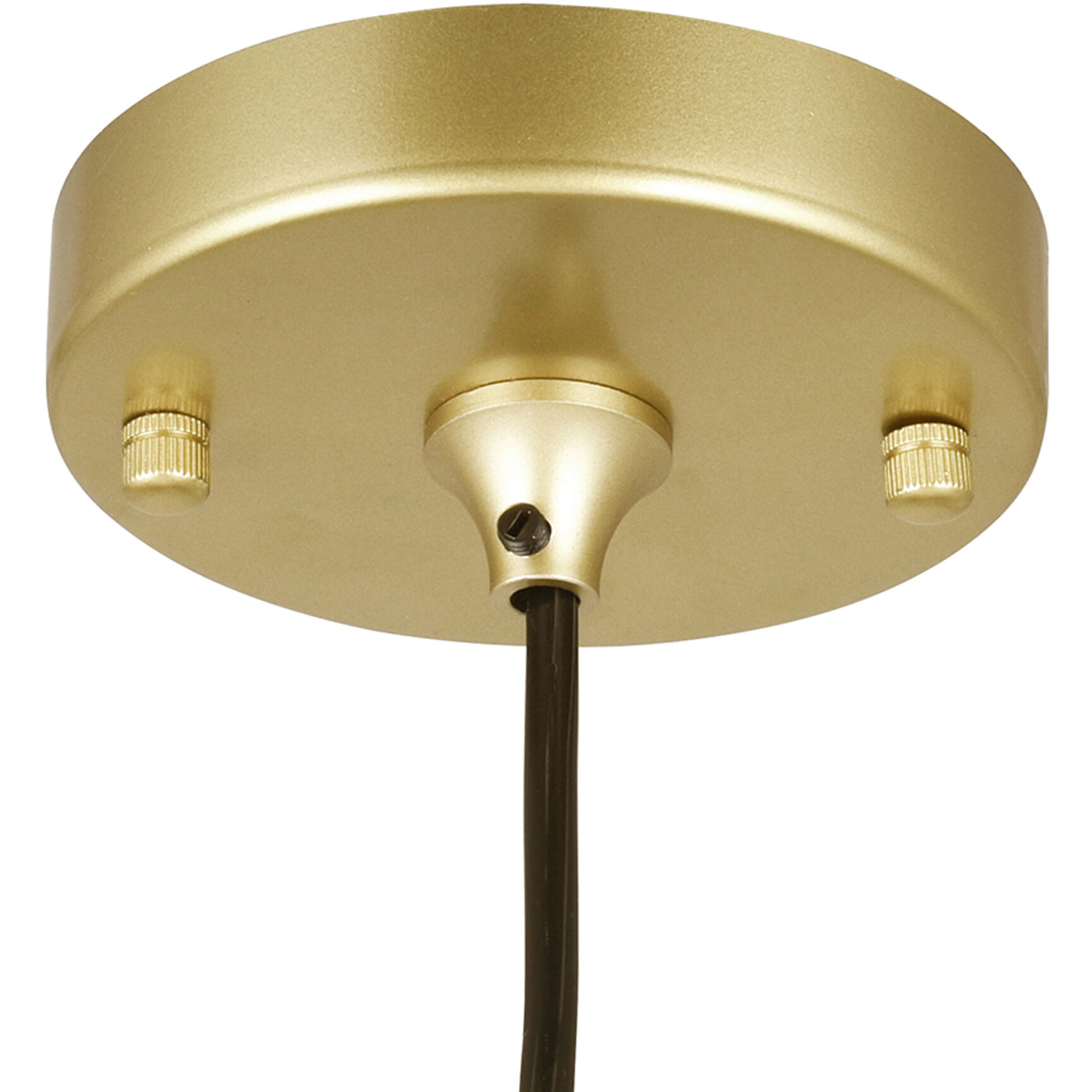 Da Vinci LED 8 inch Brass Mini Pendant Ceiling Light