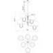 Alora Mood Alba 6 Light 32 inch Aged Gold Chandelier Ceiling Light