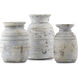Hymachal Bluewash Pots, Set of 3