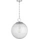 Cabot 1 Light 16 inch Chrome Pendant Ceiling Light