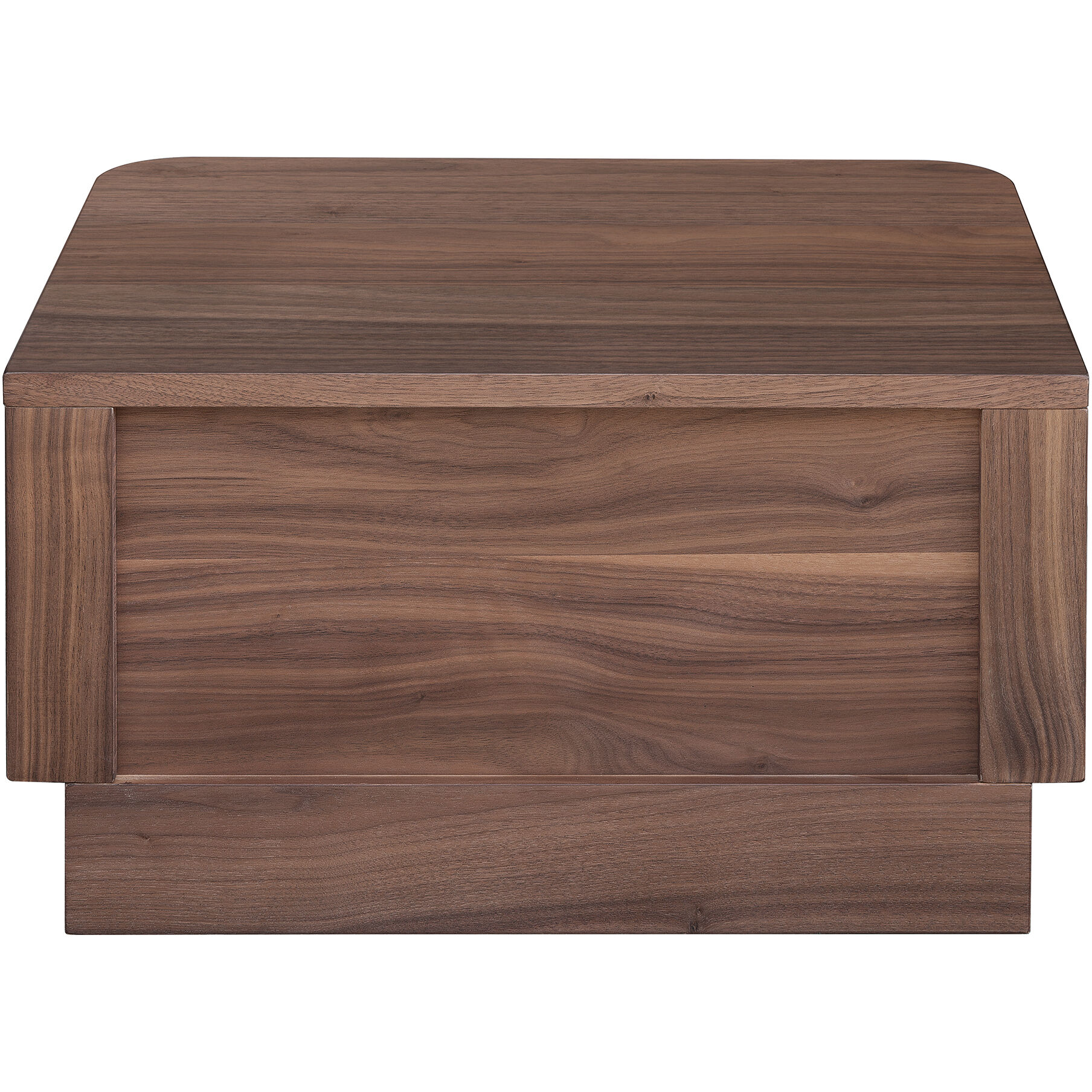 Round Off 20 X 15 inch Brown Nightstand