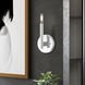Copenhagen 1 Light 5.13 inch Polished Chrome ADA Wall Sconce Wall Light, Single