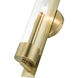 Castleton 1 Light 5 inch Antique Brass ADA ADA Single Sconce Wall Light 