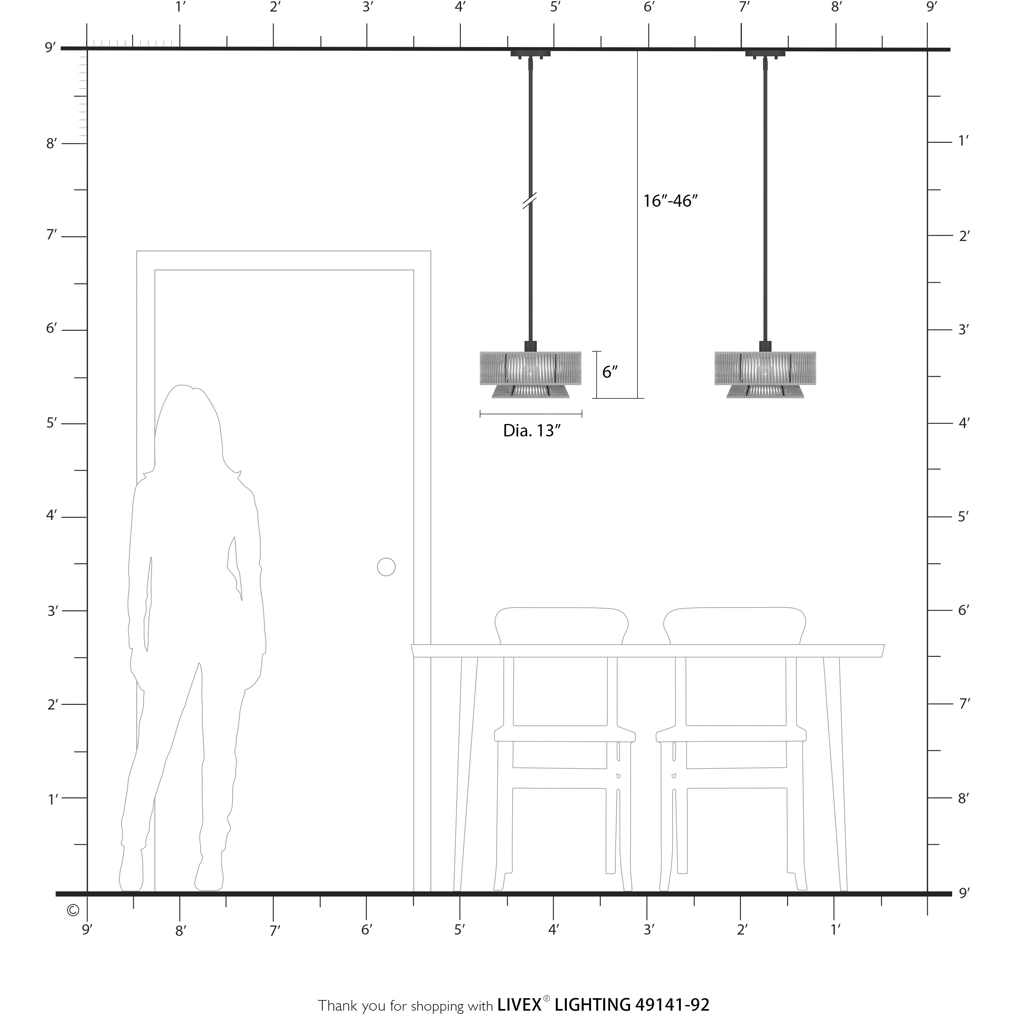 Florell 1 Light 13 inch English Bronze Pendant Ceiling Light