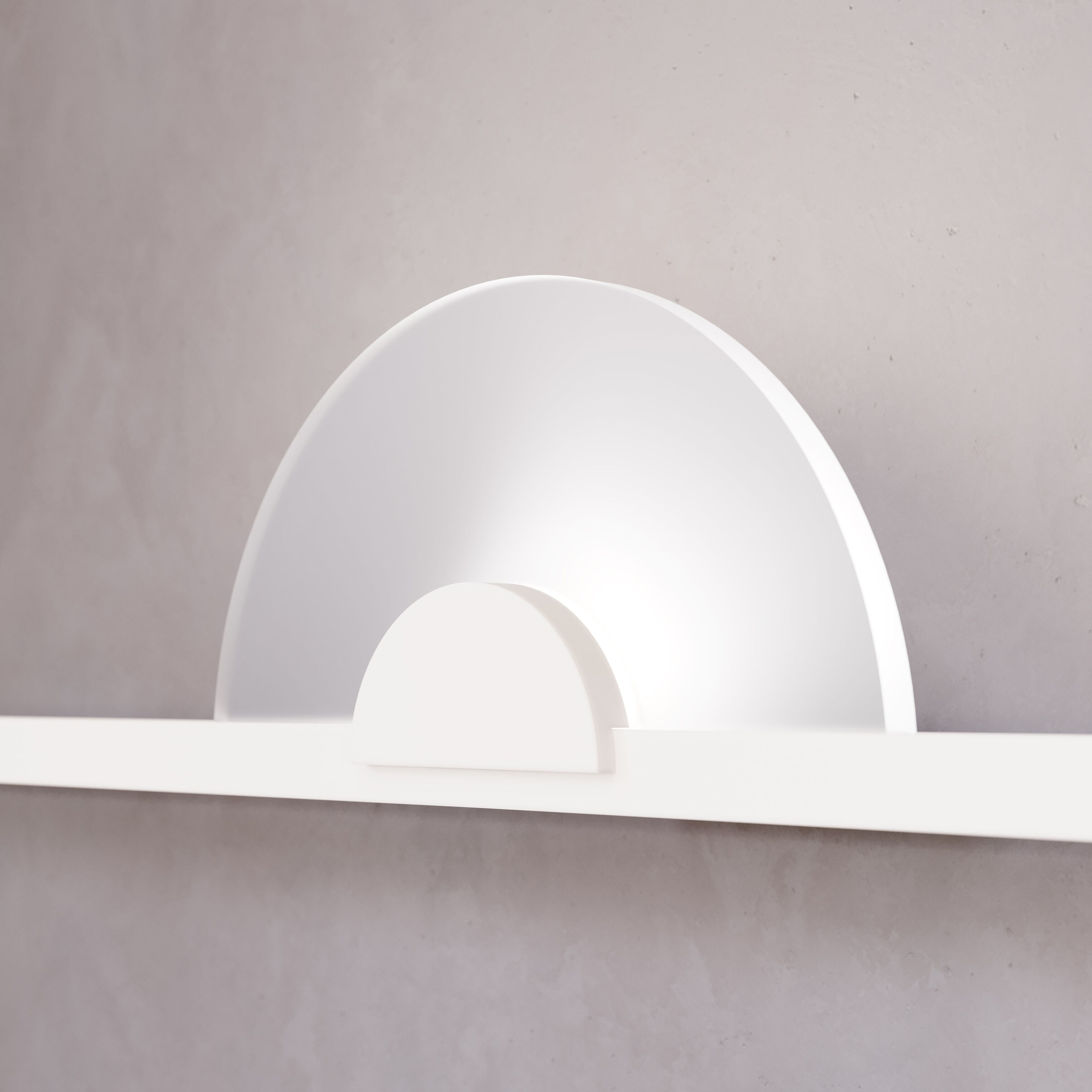 Suspenders LED 48 inch Satin White Wall Mount Wall Light, Linear