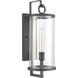 Hopkins 1 Light 20.5 inch Charcoal Outdoor Wall Sconce