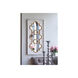 Henley 58 X 28 inch Antique White and Gold Mirror