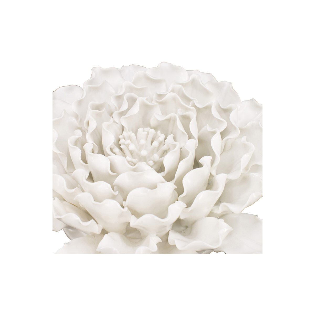 Handmade Flower Cream Wall Art
